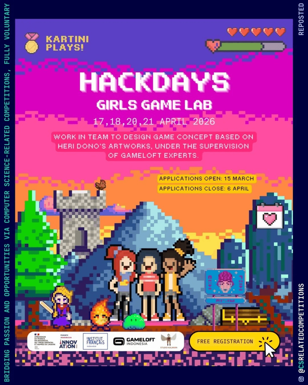 HACKDAYS GIRLS GAME LAB